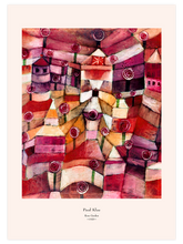 Klee Rose Garden - Art Print